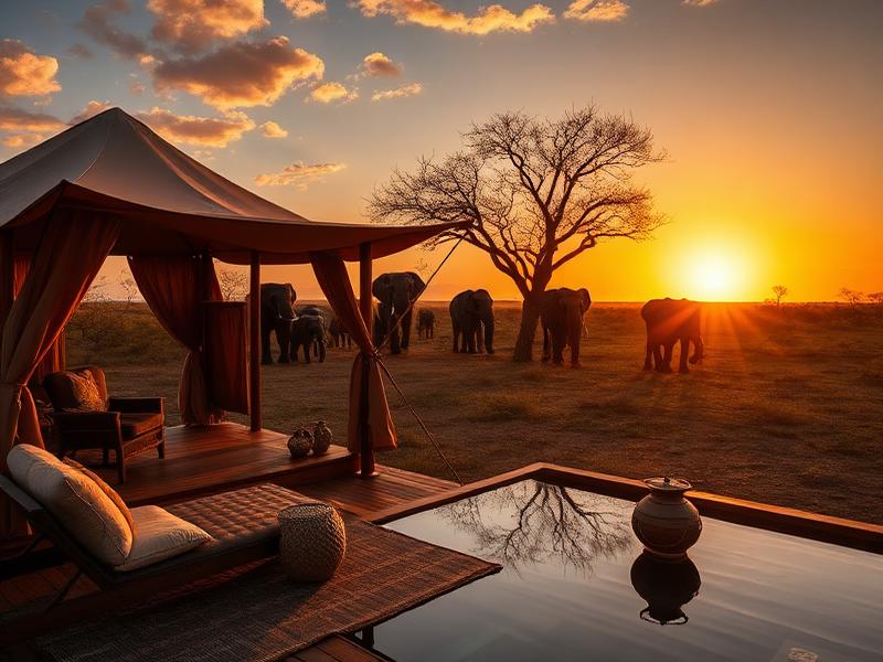 Voyage d'entreprise Safari Luxe Tanzanie - Serengeti & Zanzibar : incentive voyage de récompense pour 16 pers