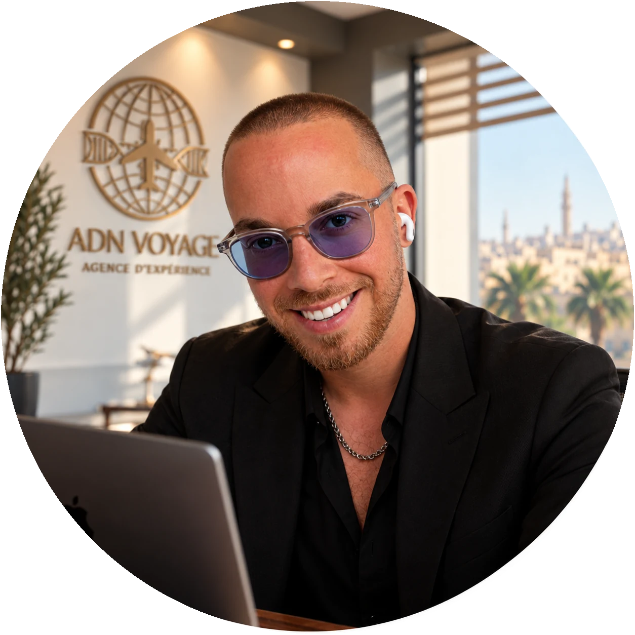 Raphaël Genecand, prescripteur de voyages, bureau ADN Voyage.