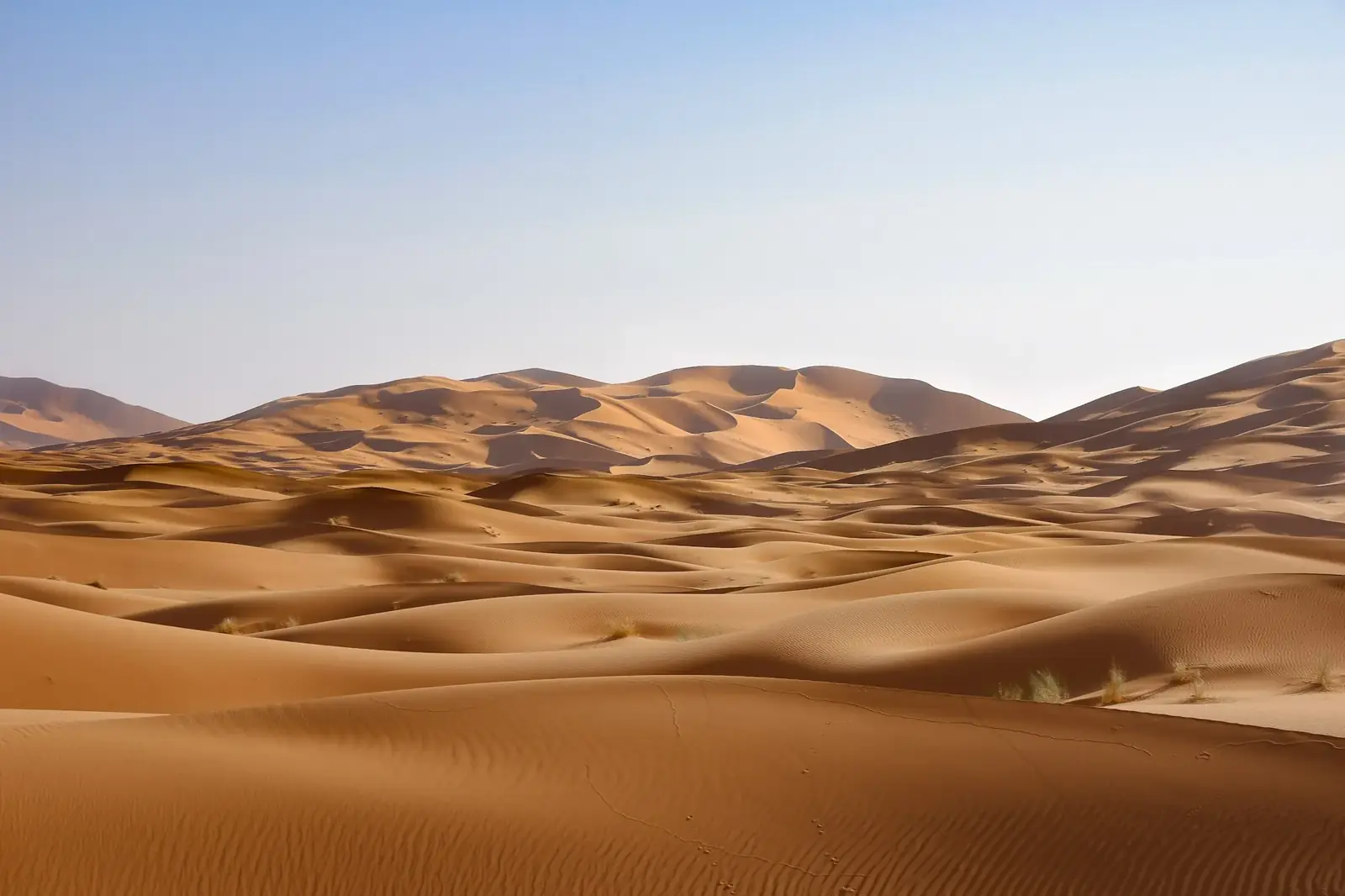 Dunes de l'erg Chebbi près de Merzouga