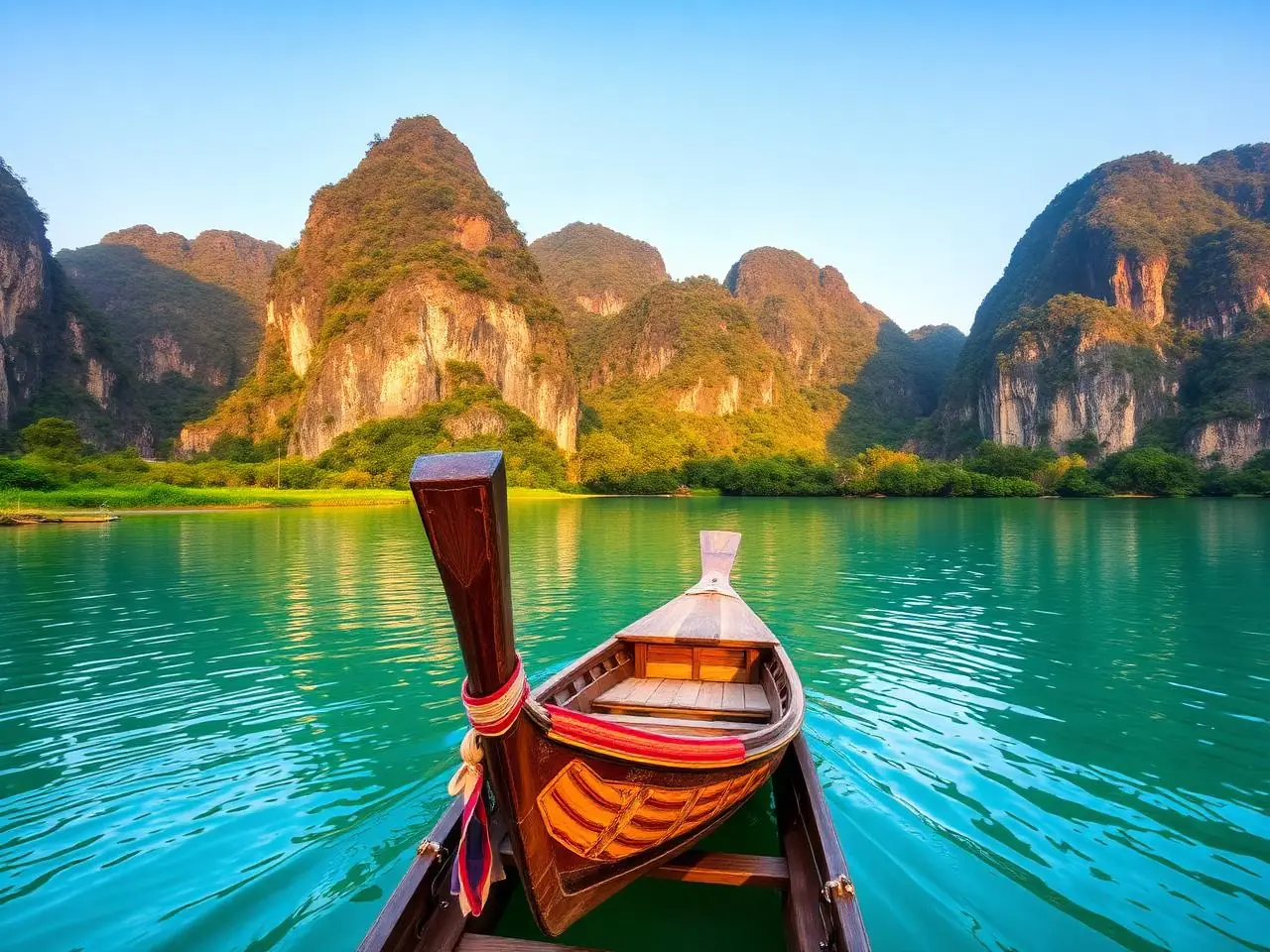Canal et vie fluviale en Thaïlande