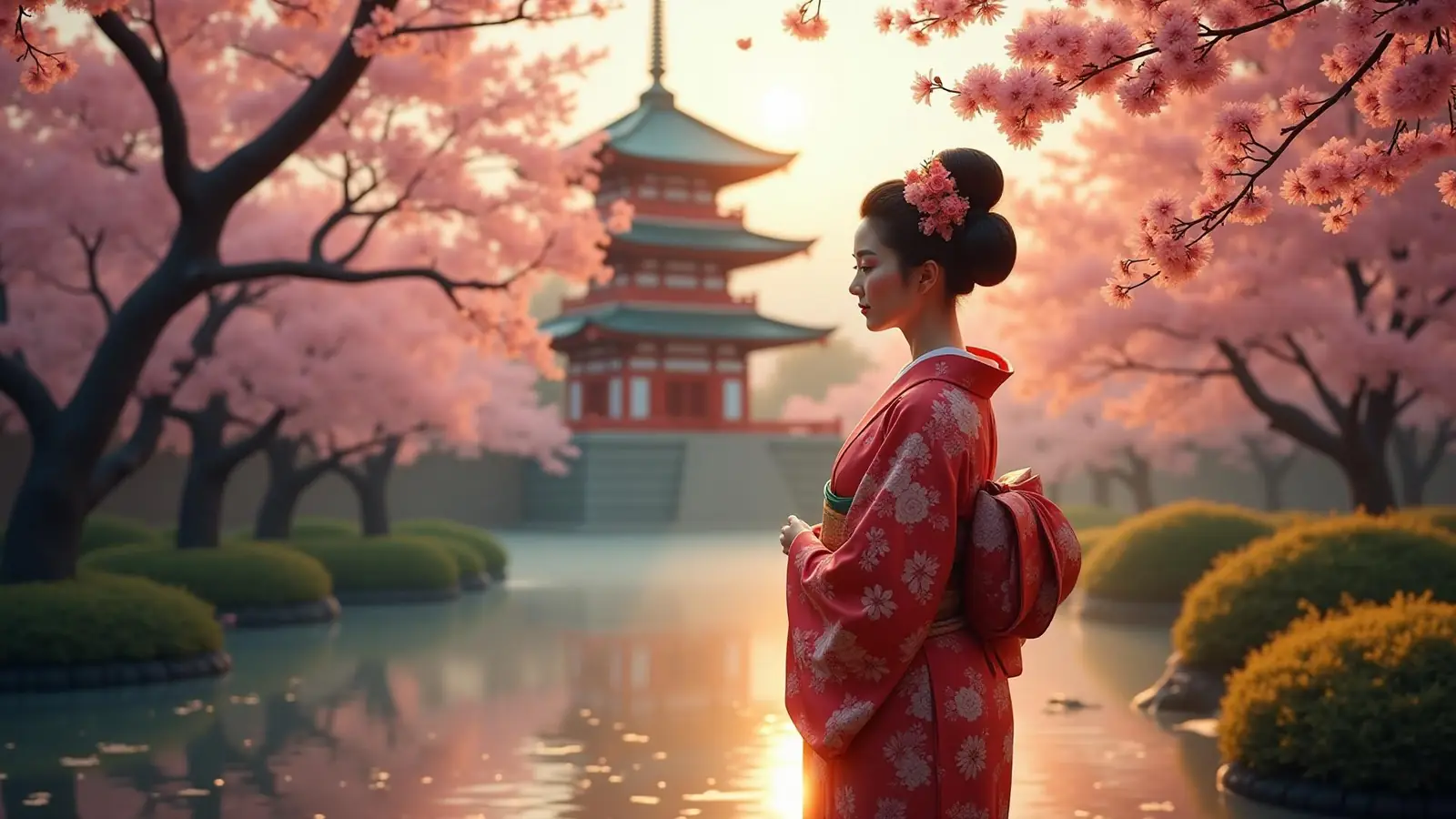 Jardin zen japonais